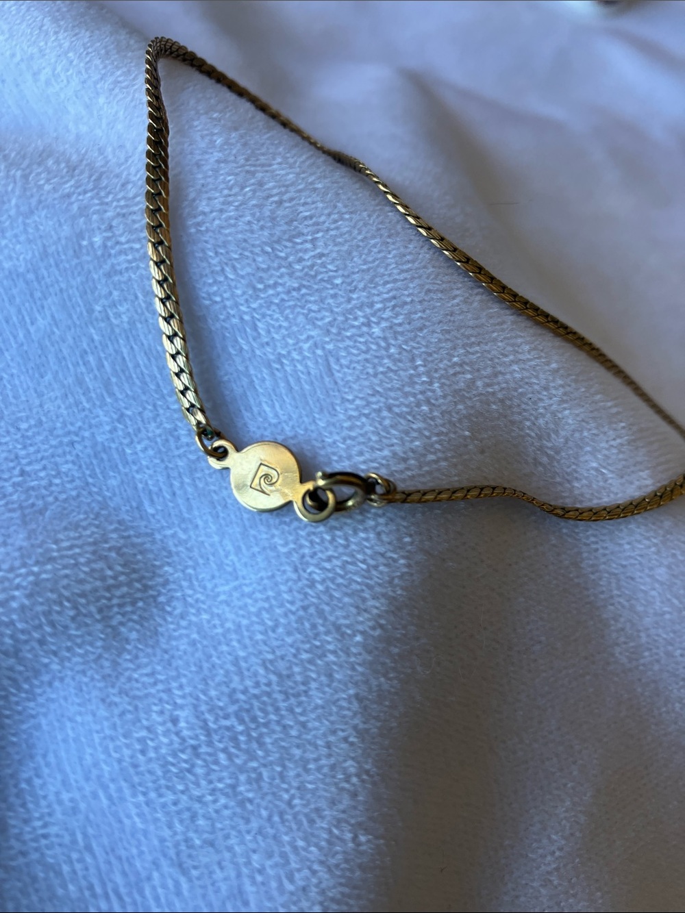 Vintage Pierre Cardin 14K gold filled  24” chain